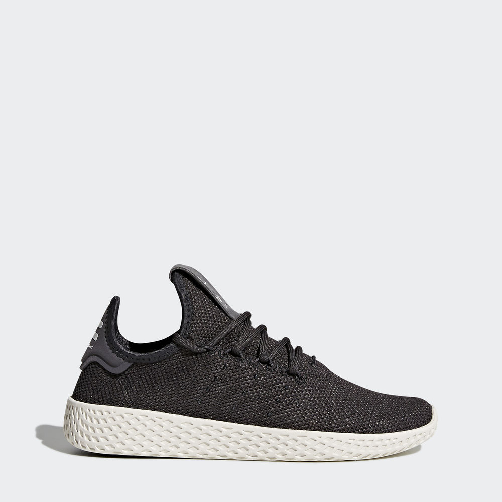 Adidas Pharrell Williams Tennis Hu - Originals για αγορια - Βαθυ Γκρι/Βαθυ Γκρι/Ασπρα,Μέγεθος: EU 27